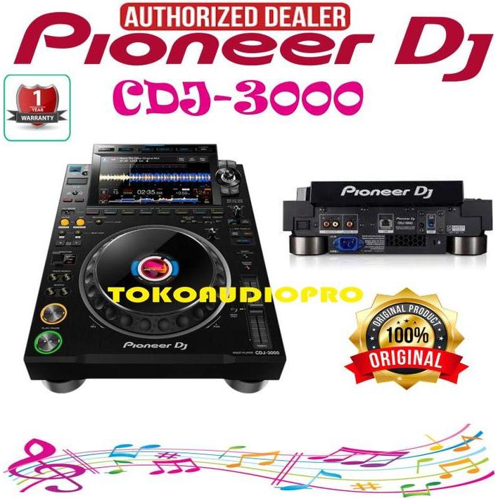 Pioneer Cdj-3000 Professional Dj Multi Player Pioneer Cdj3000 Original Co