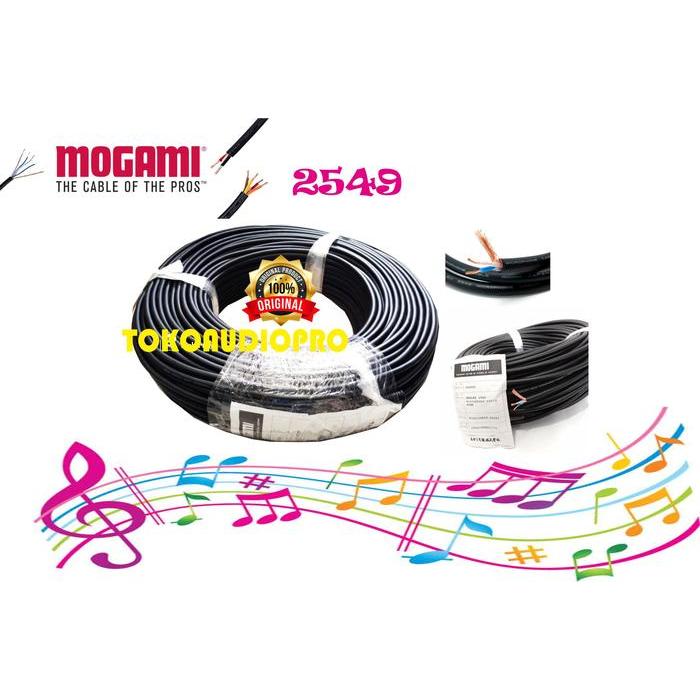 Kabel Mogami 2549 Long Run Mic Cable 100 Meter Original Co