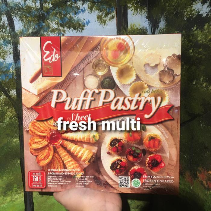 Puff pastry sheet edo murah / kulit pastry Halal / kulit zuppa