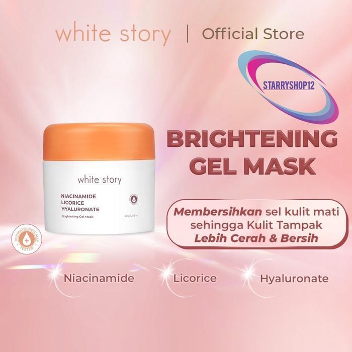 White Story Gel Mask Brightening White Story Brightening Gel Mask Bright Masker