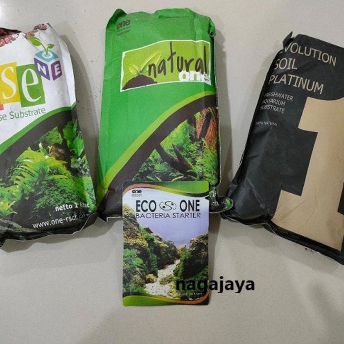 Paket substrate dasar aquascape one riset base natural soil eco one