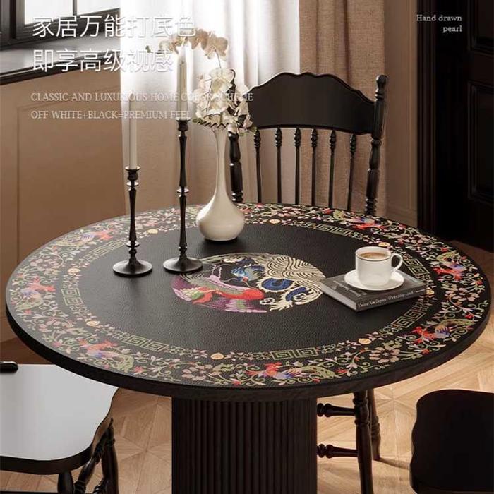 Taplak Meja Bundar / Taplak Meja Bulat / Taplak Meja / Taplak Meja Aesthetic / Taplak Meja Dapur /