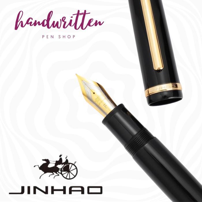 Jinhao Typ X159 Cartridge & Converter Oversize Fountain Pen/ Pulpen Pena Jinhao X159