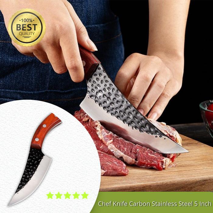 Pisau Daging Mini Stainless Pisau Hunting Berburu