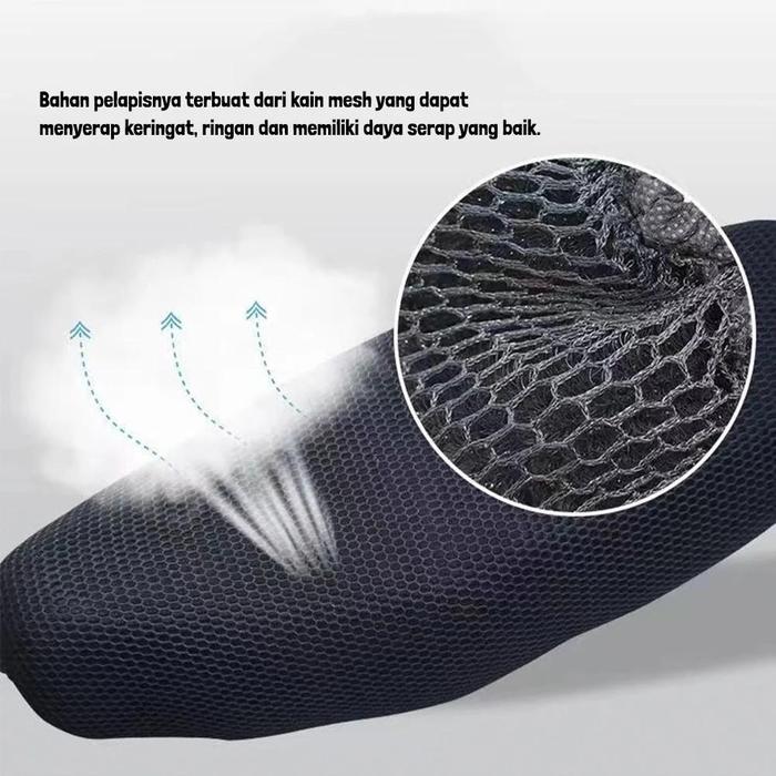 Sarung Jok CoverJok Jaring Jok Motor Anti Panas Jaring Jok Motor