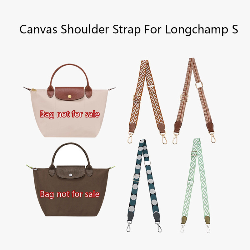 Canvas Bag Shoulder Trap For Longchamp S Durable Bag Strap Bag Bacelt Fashion Crossbodybag Strap Bag