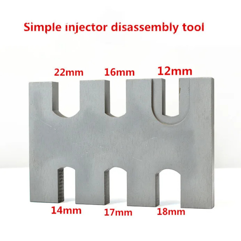 Terbaru simple type EURO-III common rail injector disassemble dismounting frame tool, common rail in
