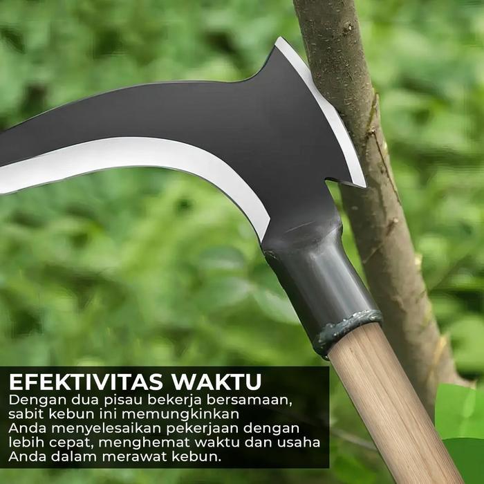 "New" Sabit Pertanian Alat Sabit Rumput Berkebun Sabit Kecil Alat Padi ( Alat Panen Padi Dan Rumput