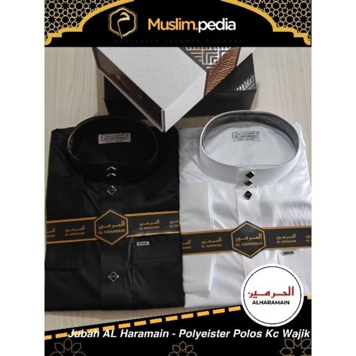 Jubah Al Haramain Gamis Alharamain Kancing Wajik Premium