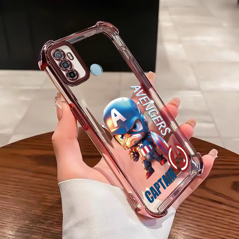 Casing Hp Untuk OPPO A53 2020 A33 2020 A53s A32 A11s Case Casing HP Softcase Ponsel Soft Shell denga