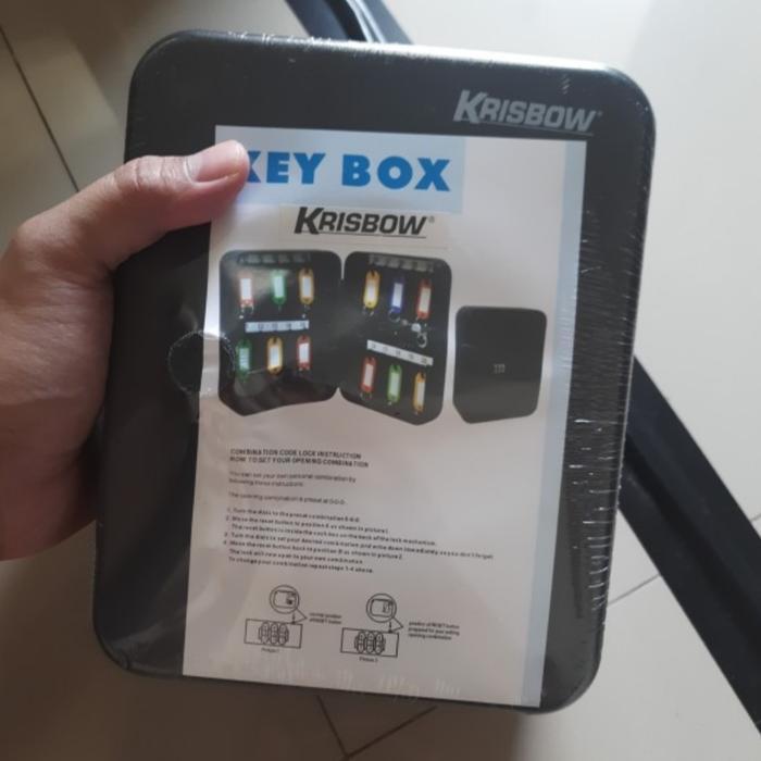 Krisbow Key Box Organizer Kotak Penyimpanan 20 Kunci