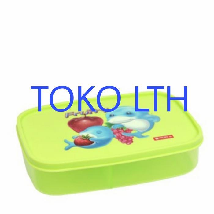 Kotak Tempat Makan Anak Japan Sealware Bc9 Lion Star Misting Sekat