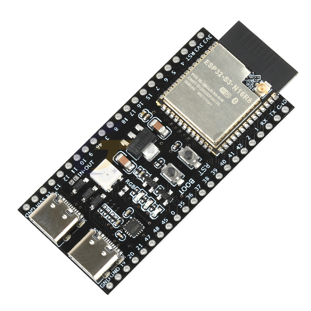 JUAL  ESP32-S3 Dual Type-C Development Board CORE Board Onboard Esp32 S3 N16R8 N8R2 Module With Ante