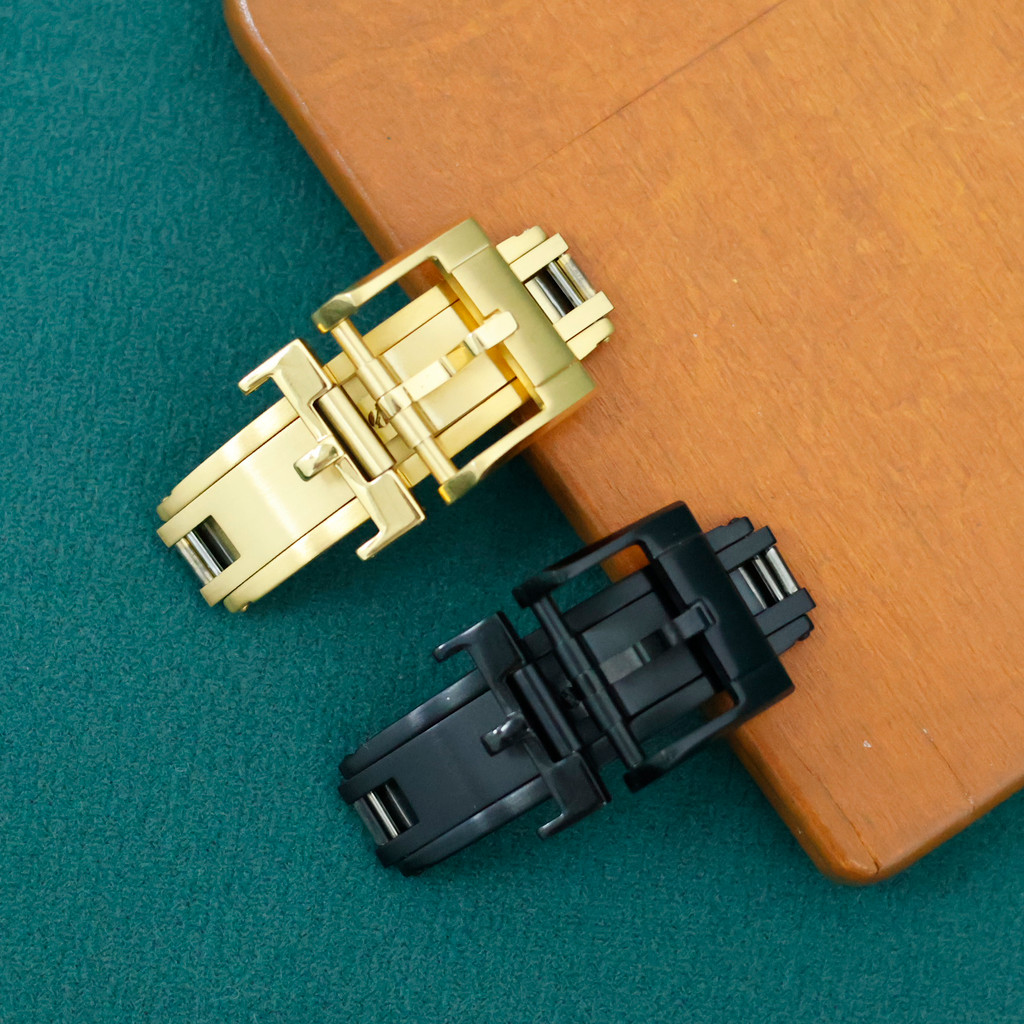 Spring Deployant Clasp 16mm 18mm Perfect Fit for Herms Rolex Cartier Patek Philippe Watch Original