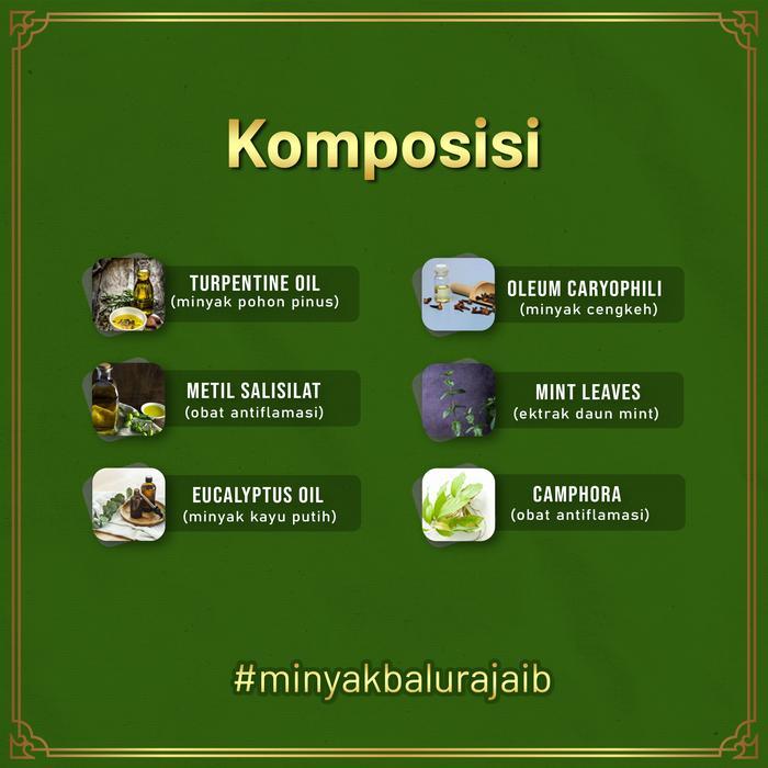 Heilung Oil Kemasan Roll On 10 Ml - Minyak Balur Pasti Diskon