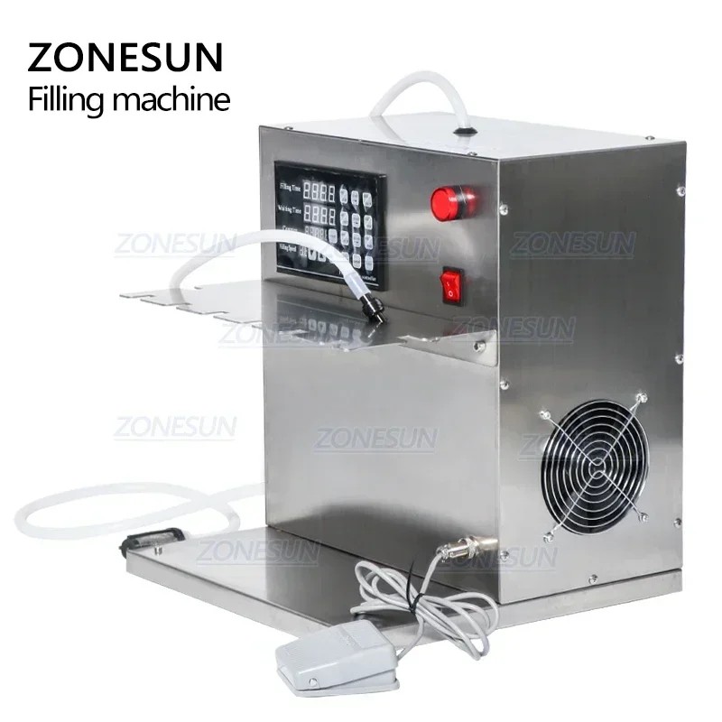 ZONESUN Juice Bag Filling Machine Beverage Liquid Bag Pouch Filling Machine Stand Up Doypack Bag