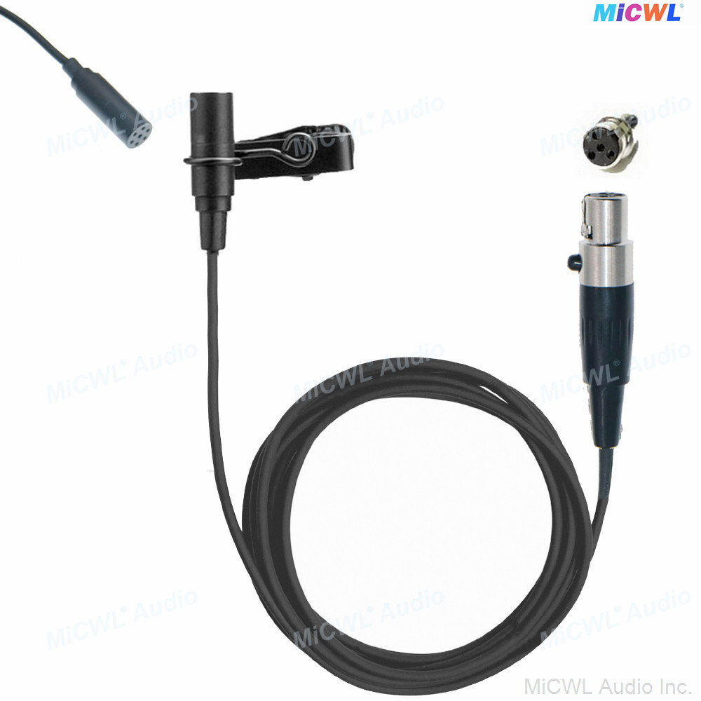 High Quality MKE2 Lavalier Lapel Microphone For Shure Sennheiser AKG Samson Audio-Technica Sony