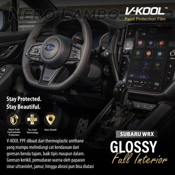 Vkool Ppf Interior Subaru Wrx Lengkap + Doorcup Vkool