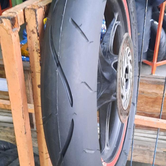 Promo Sepasang Ban Donat Sk 01 Motor Matic Motorcycle (Non Tubles) Diskon