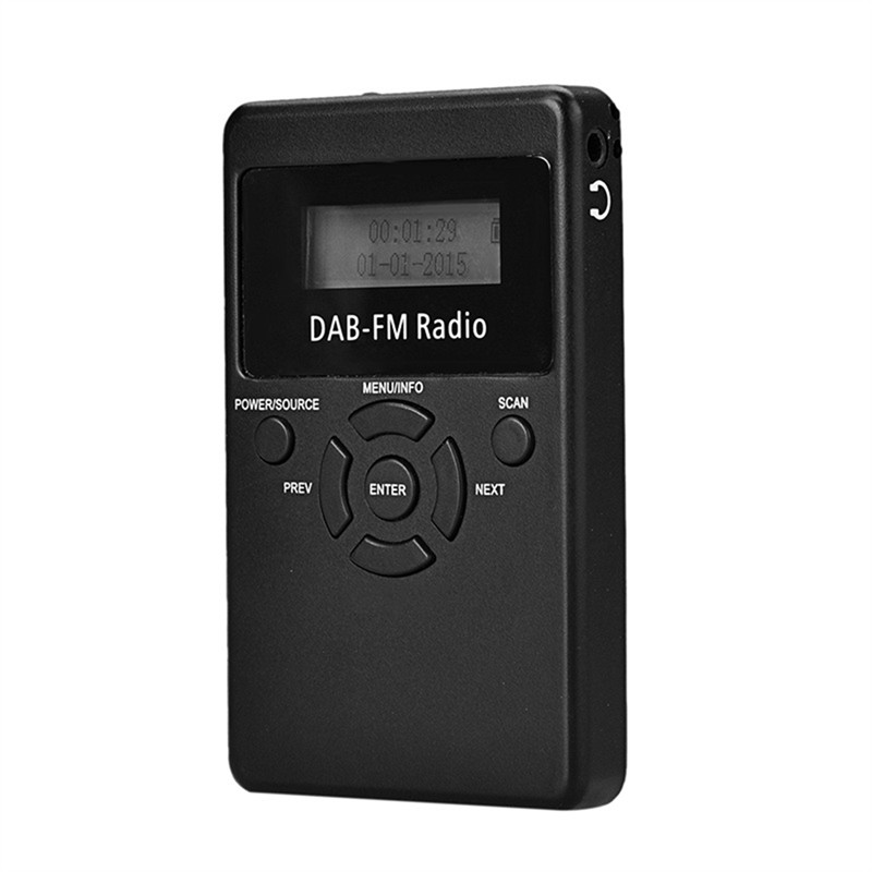 AU47-HRD-101 Portable Mini DAB Digital Radio DAB+FM Radio Digital Broadcast Radio FM Receiver