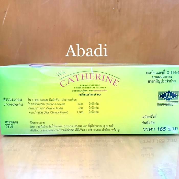 Terbaru Tra Catherine Herbal Infusion Tea / Slimming Herbal - Teh Pelangsing Ready