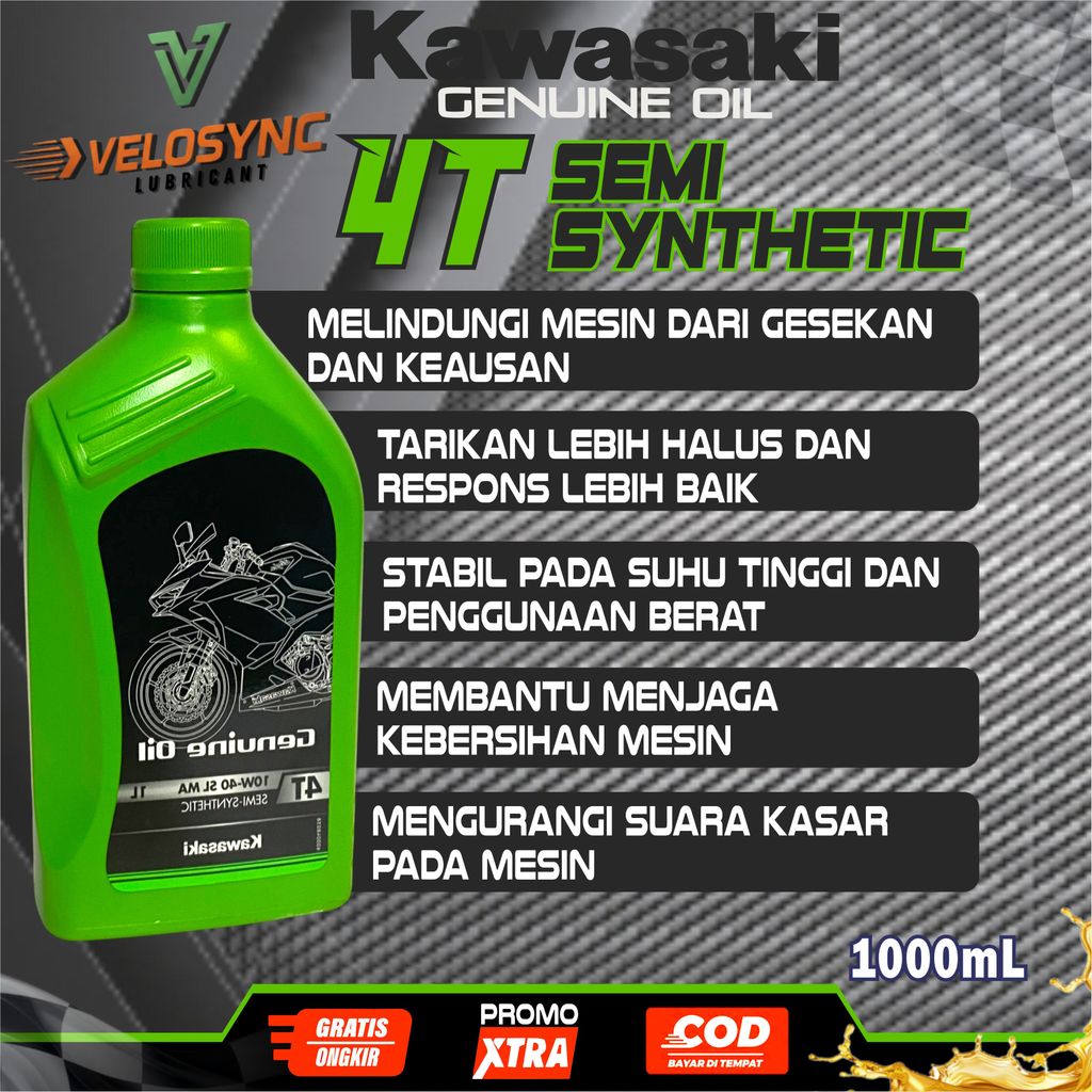 Oli Kawasaki 4T 1L