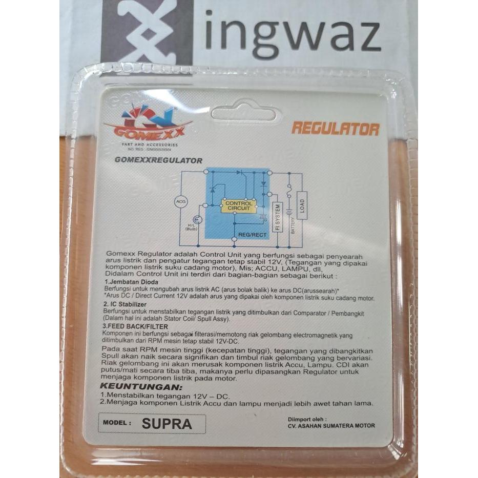 KIPROK REGULATOR RACING GOMEXX SUPRA GRAND - ORIGINAL