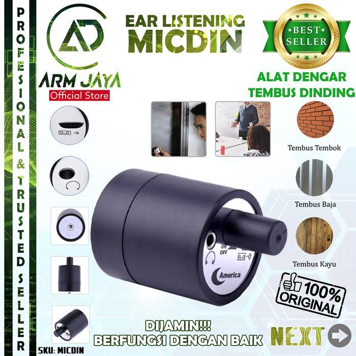 Detector Pendengar Tembus Dinding Deteksi Suara Kebocoran Pipa Air Co