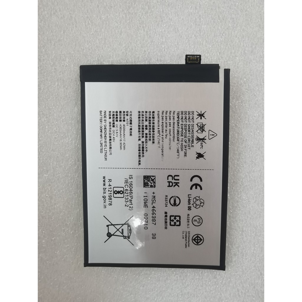 New Battery 4500mAh NT01 For Nothing phone NT01 Nothing phone 1 one Batteries