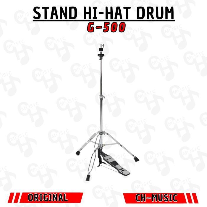 Stand Cymbal Hi-Hat Bagus Stand HiHat Besi Besar