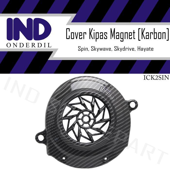 Tutup-Cover-Pelindung Kipas Magnet-Mesin Karbon-Carbon Skydrive-Skywav