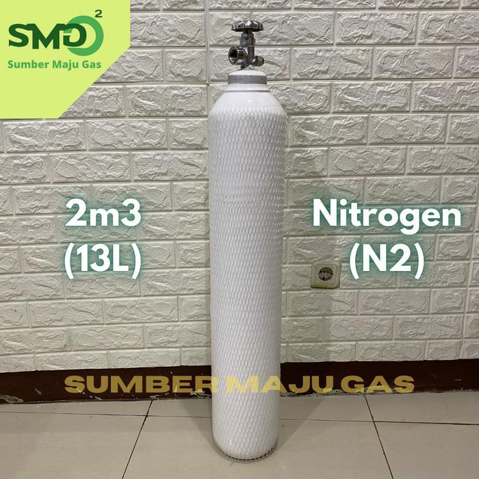 Tabung Nitrogen 2M3 + Isi Nitrogen N2