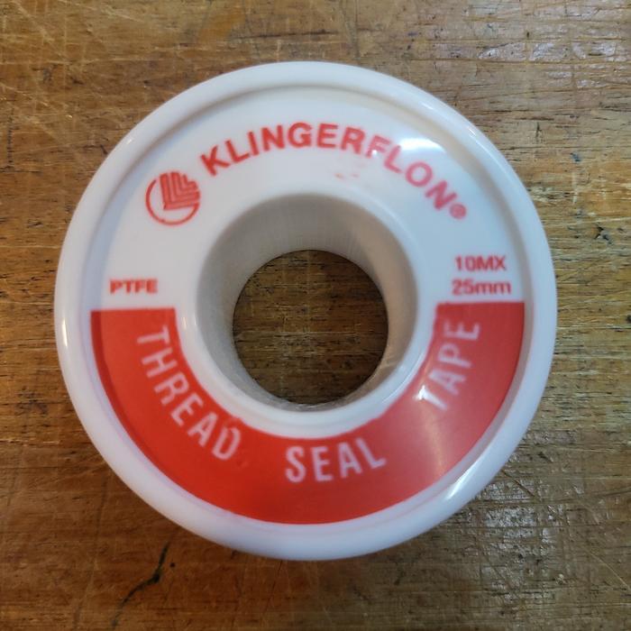 Seal Tape Klingerflon 25mm / Tape Perekat 25 mm / PTFE Thread 1"