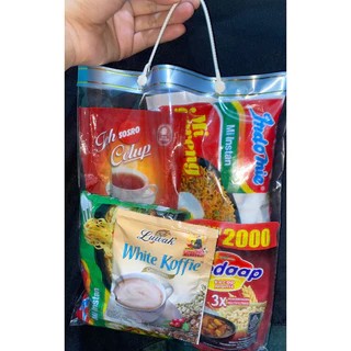 Paket Sembako Hemat Plastik Isi Indomie Dan Kecap