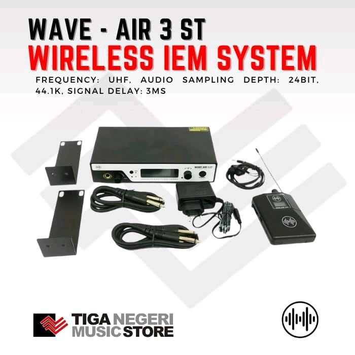 WAVE AIR 3 ST Wireless IEM System stage wave audio monitor