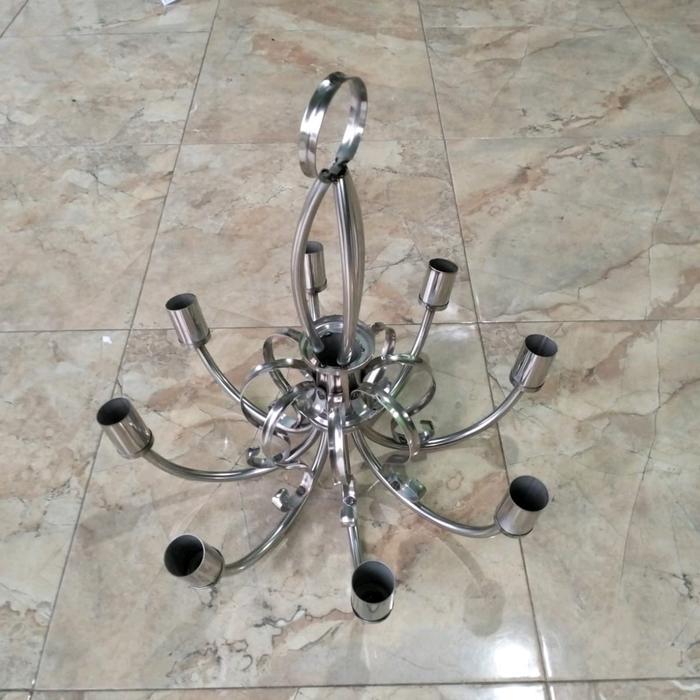 LAMPU GANTUNG JANGKAR STAINLESS TENDA DEKORASI Dekorasi