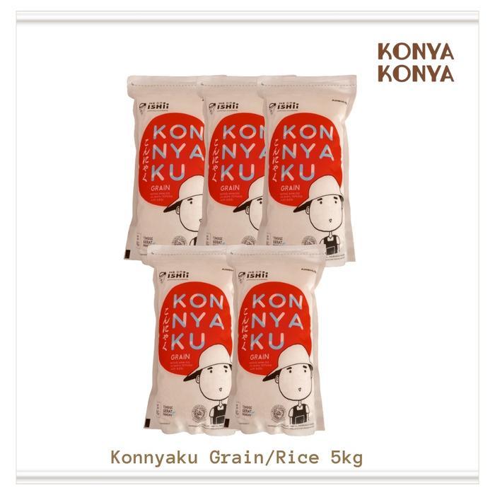 Mr ishii-Rice shirataki grain 1kg-5Pcs/Beras Shirataki