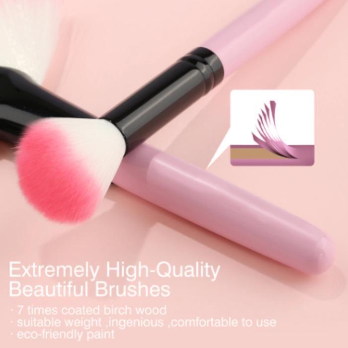 Kuas / Brush Make Up Tabung - Brush Make Up Set 12in1