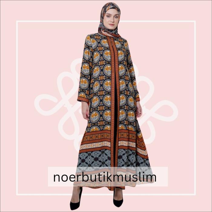 HIKMAT FASHION ORIGINAL A4834 ABAYA HIKMAT NOERBUTIKMUSLIM