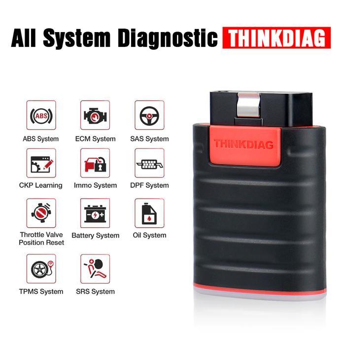 Thinkdiag Pro Obd2 Scanner Mobil Full Software Untuk Semua Merk Mobil