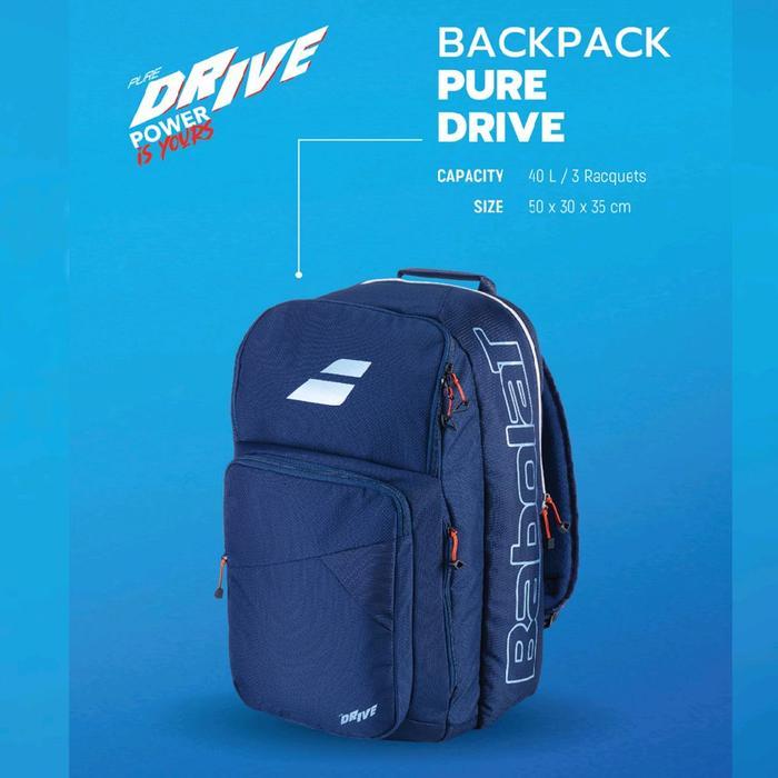 Tas Ransel BABOLAT PURE DRIVE / Babolat Pure Drive Backpack / Back pack Tenis Babolat Pure drive Bag