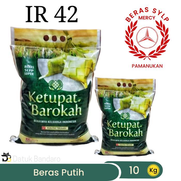 BERAS PERA IR42 PUTIH 10kg SUPER PREMIUM 5 kg PAMANUKAN 42 SLYP Bahan Food Nasi Rice Bubur