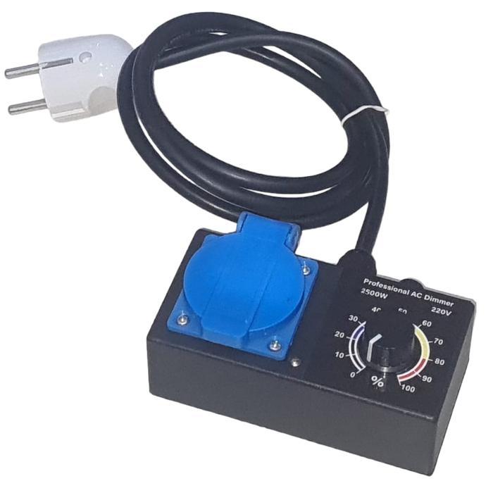 AC POWER Dimmer Dimer Pengatur Kecepatan Dinamo Kipas Fan Bor Gerinda
