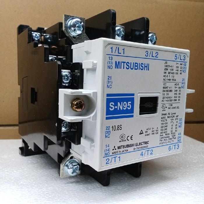 Contactor Kontaktor Mitsubishi Sn95 150A 220Vac 3Phase