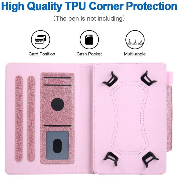 Advan Tab Tablet Sketsa 10 Flipcase Flipcover Bookcover Case Slot Card Co