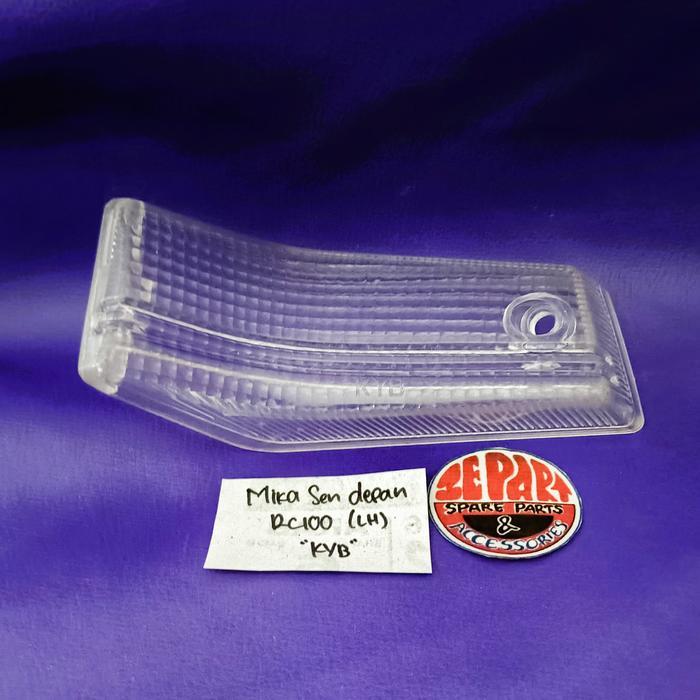 Mika Sen Rc 100 Spirit Depan Kiri Mica Lampu Reting Rc100 Clear Putih Bening Termurah Langka