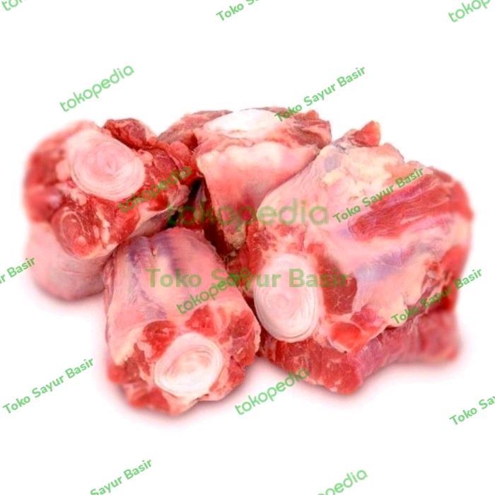 Buntut Sapi Lokal Segar 500gr Gratis ongkir