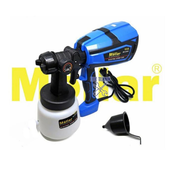 MOLLAR SPRAY GUN LISTRIK MLR-ESG450 ESG 450 ELEKTRIK PAINT ZOOM 450W