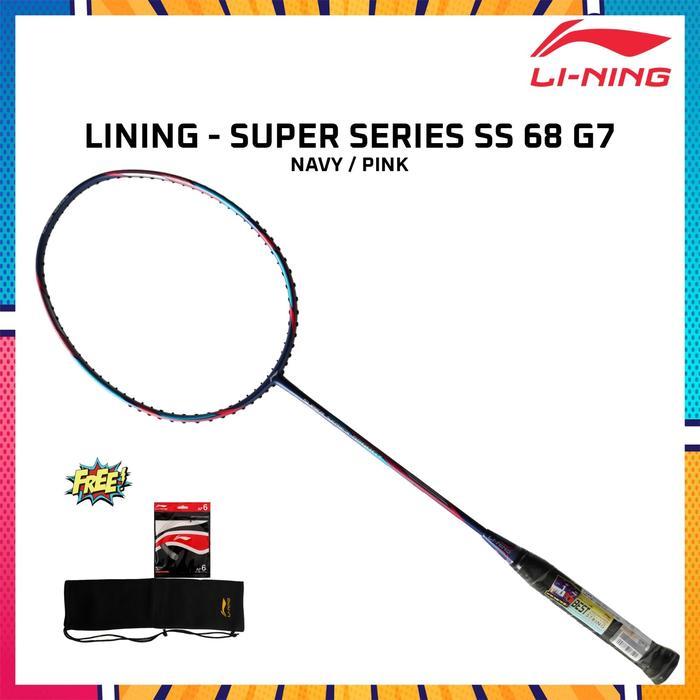 Raket Badminton Lining - Super Series / Ss 68 - 78 - 88 - 98 G7