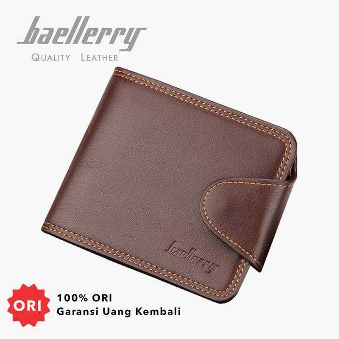 Aerostreet - Dompet Pendek Pria Bahan Kulit Pu Da4001